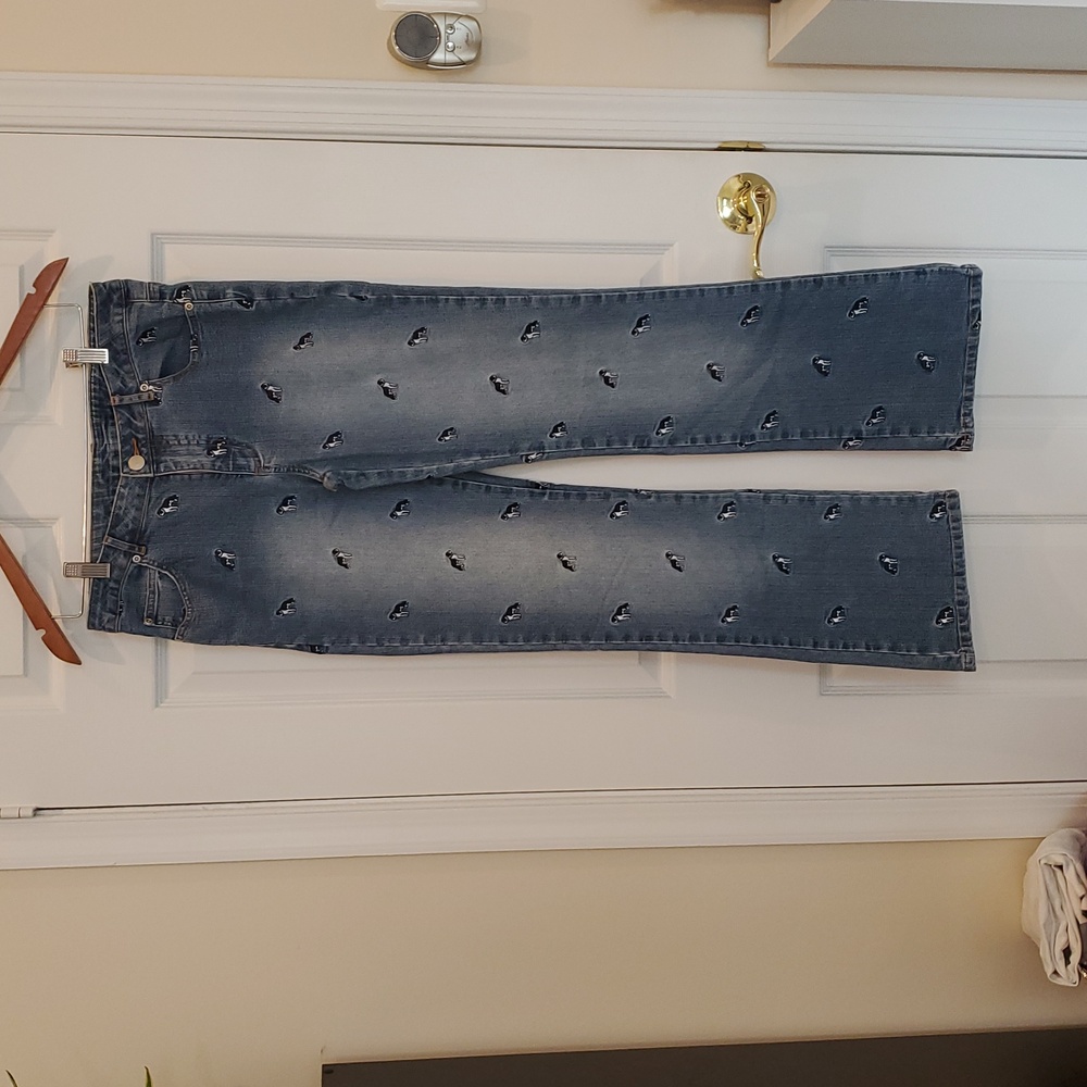Lilly Pulitzer Blue Jeans Denim with Dog Embrodery - Picture 10 of 16